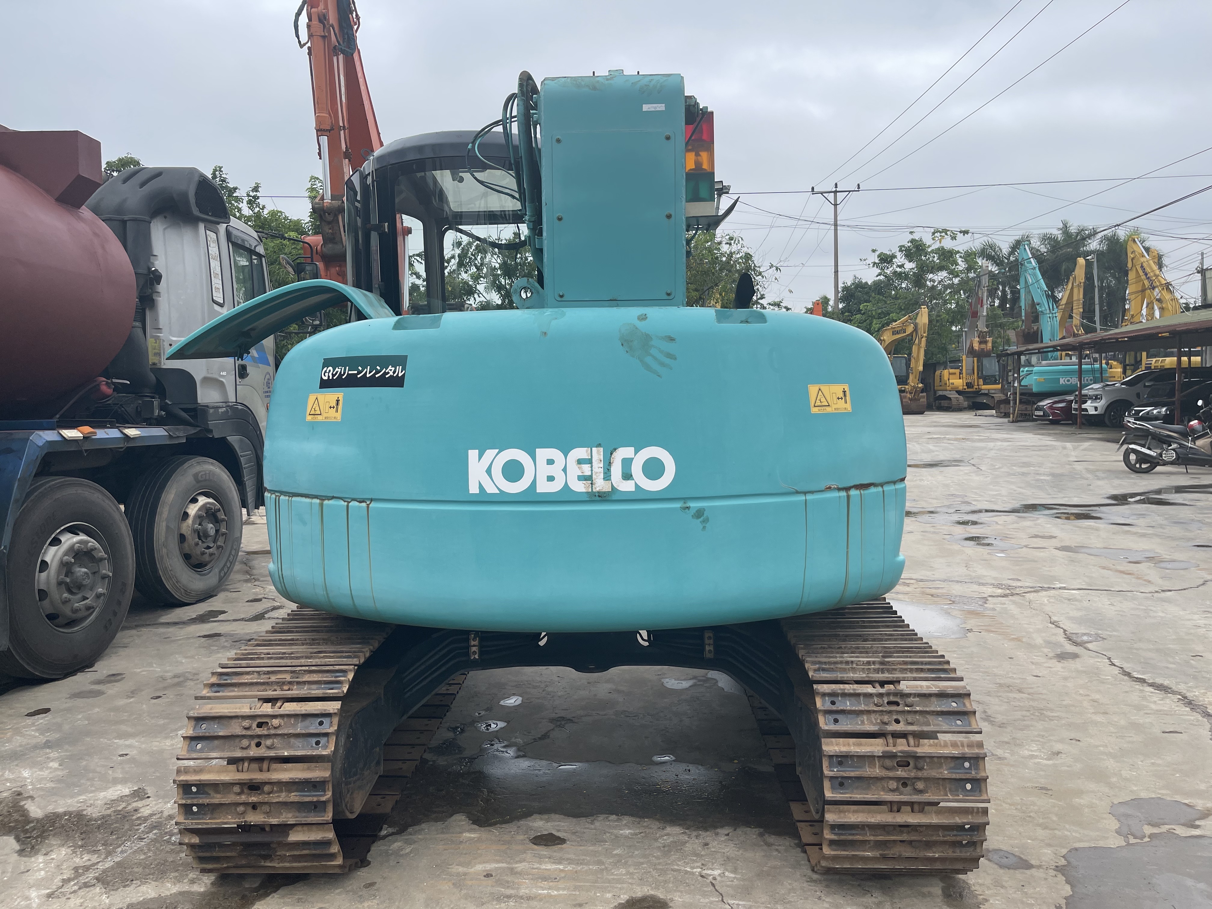 Cẩu xích 4,9 tấn CK90UR